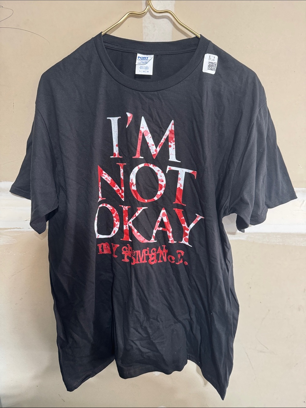 NWT My Chemical Romance Tee - "I'M NOT OKAY"